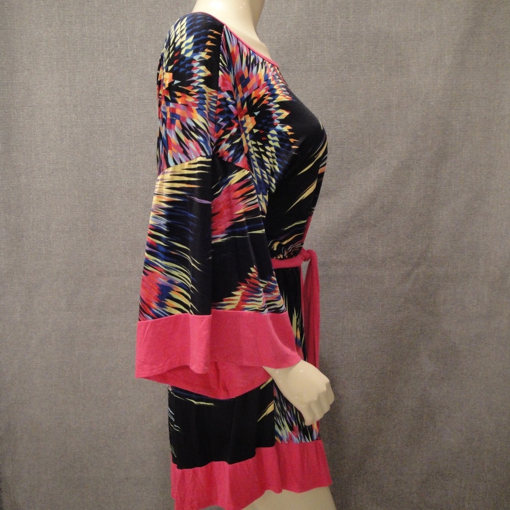 Multi color dress coverup